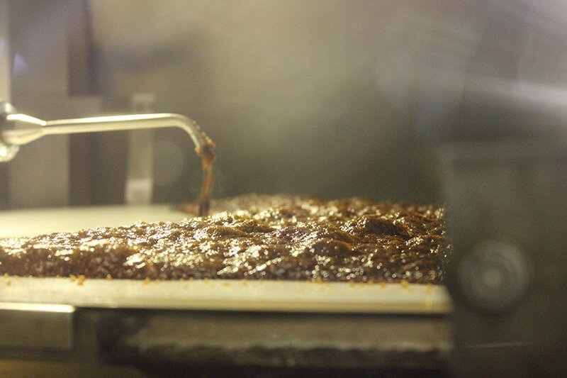 真空帶式幹燥設備布料圖